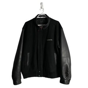 Canada Sportswear Men's Fountain Tire Black Varsity Full Zip Jacket